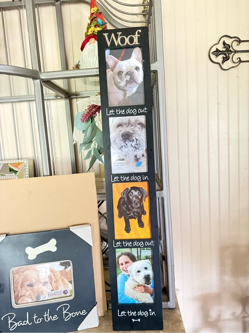 Pet-Themed Frame and Plaque Set